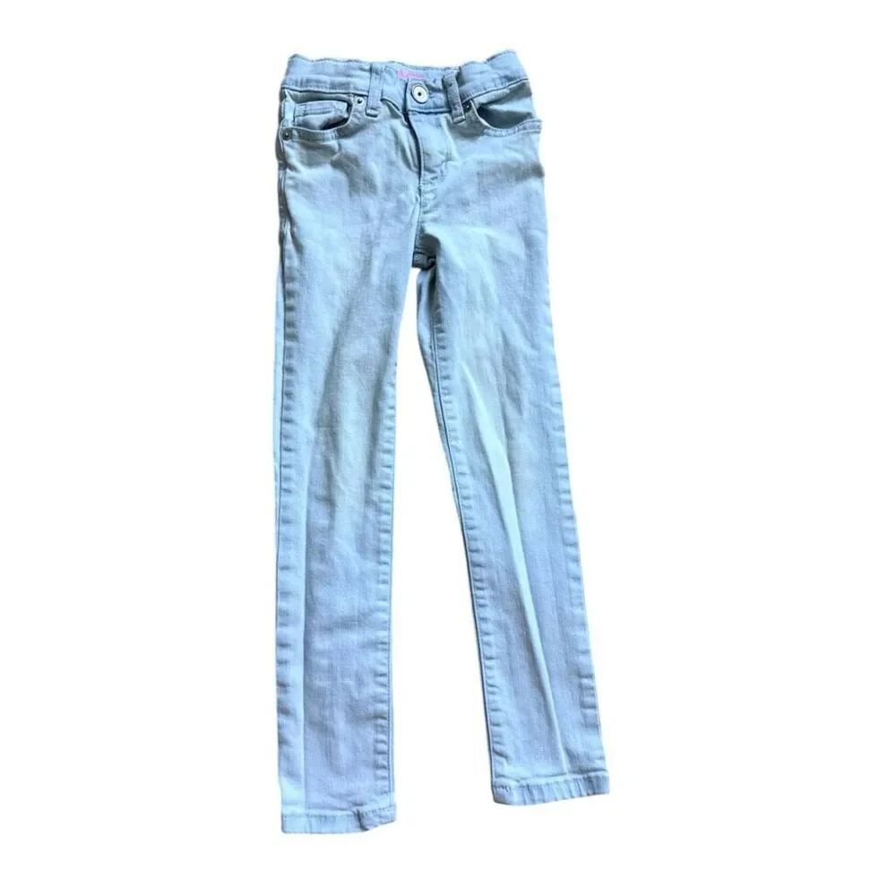 Youth Girls The Childrens Place Super Skinny Dark Rinse Jeans - Sz 6 Slim